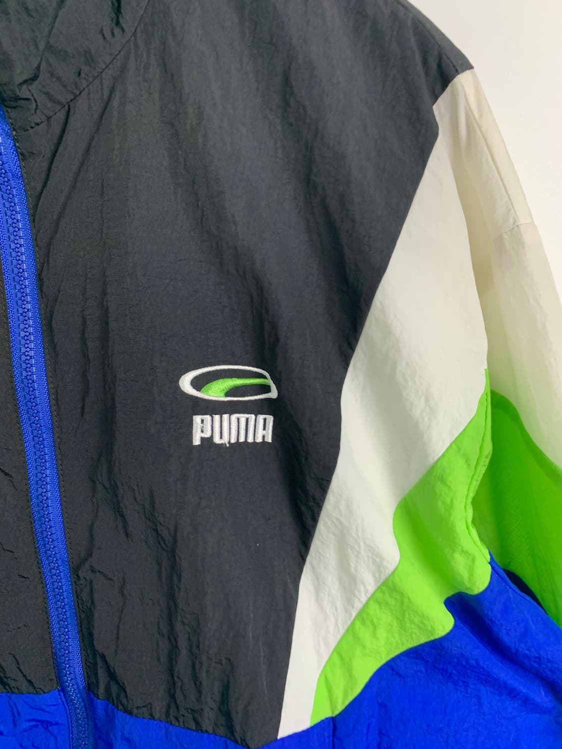 푸마 자수로고 올드스쿨 배색 바람막이 자켓 상품이미지5