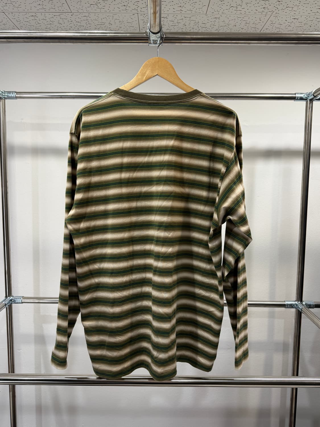 AURALEE — Gradient Stripe Jersey L/S Tee 상품이미지2