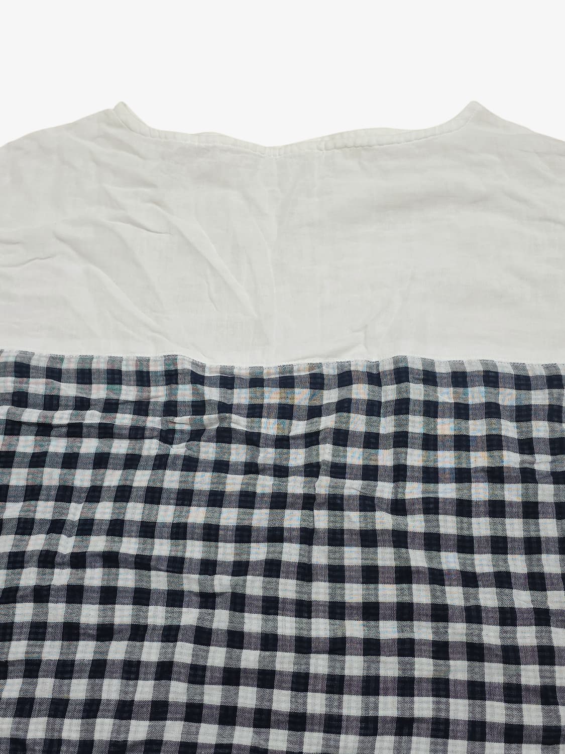 JPN 체크 박시 원피스 상품이미지3