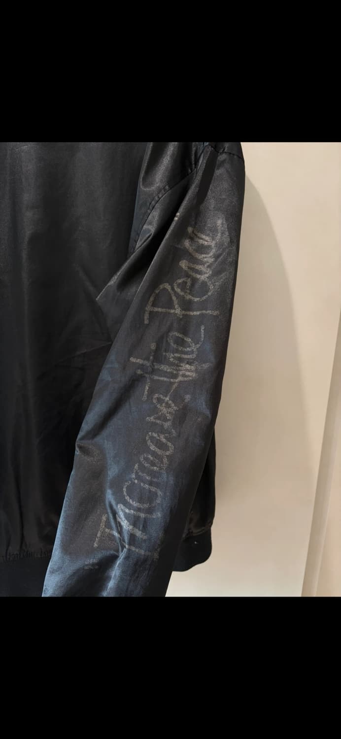 스투시 블랙 사틴 스타디움 자켓 상품이미지4