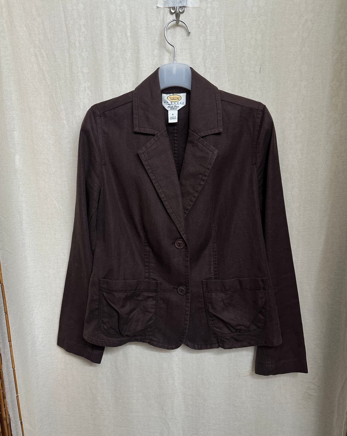 talbots 딥브라운 자켓 상품이미지3