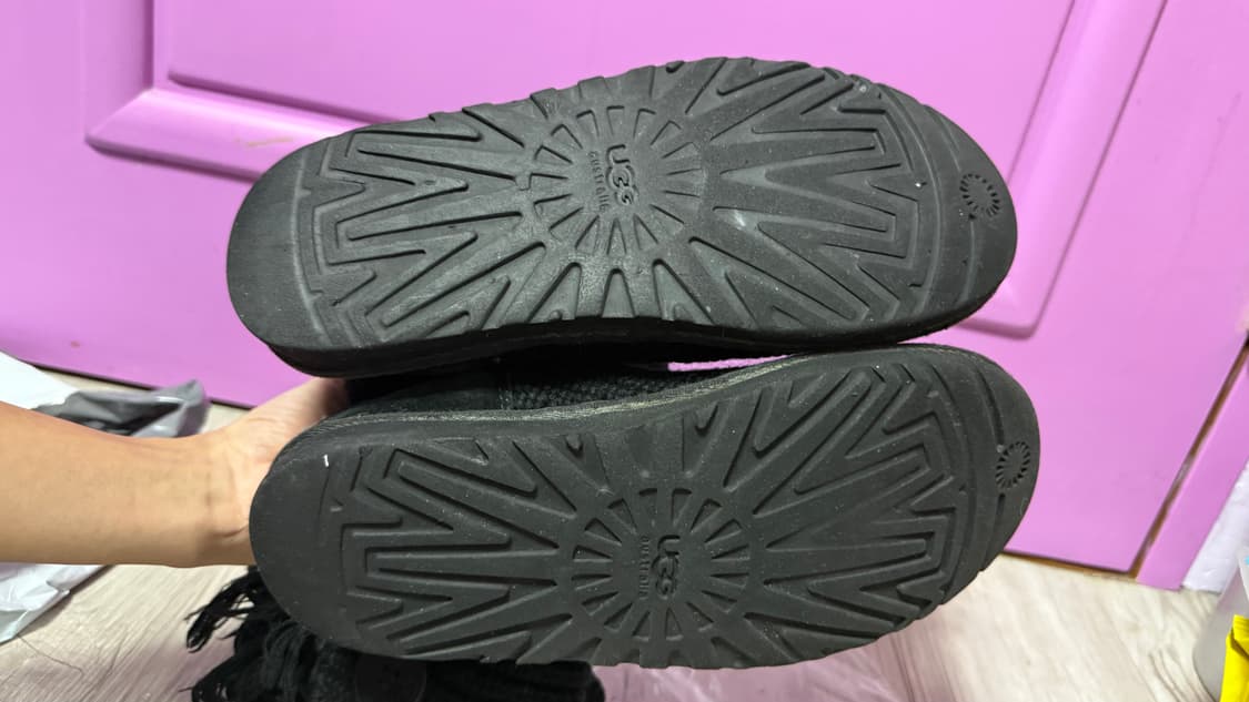 어그부츠 카디 프린지 블랙 7사이즈 상품이미지5