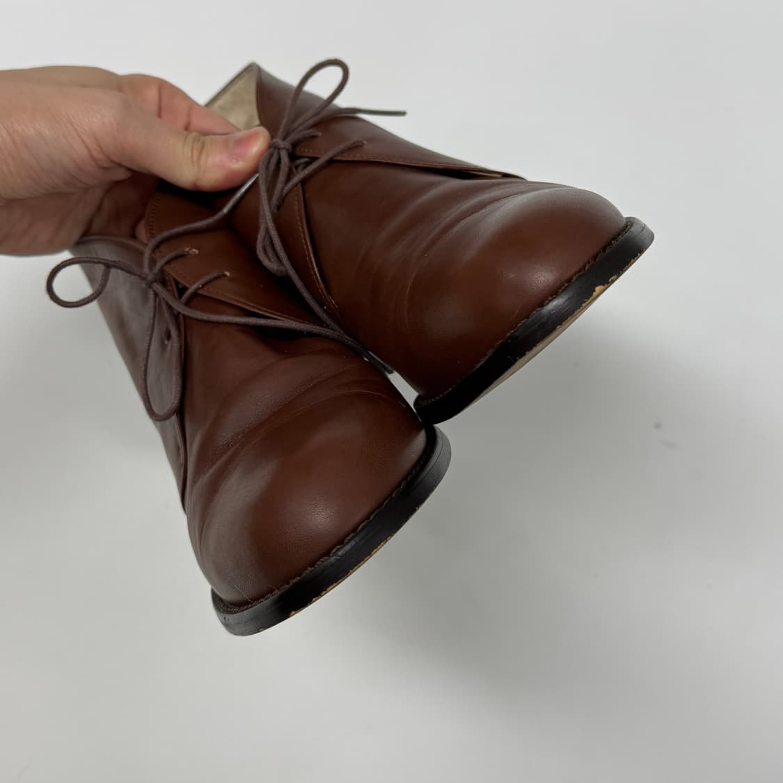 90s Margaret Howell leather chukka 상품이미지4