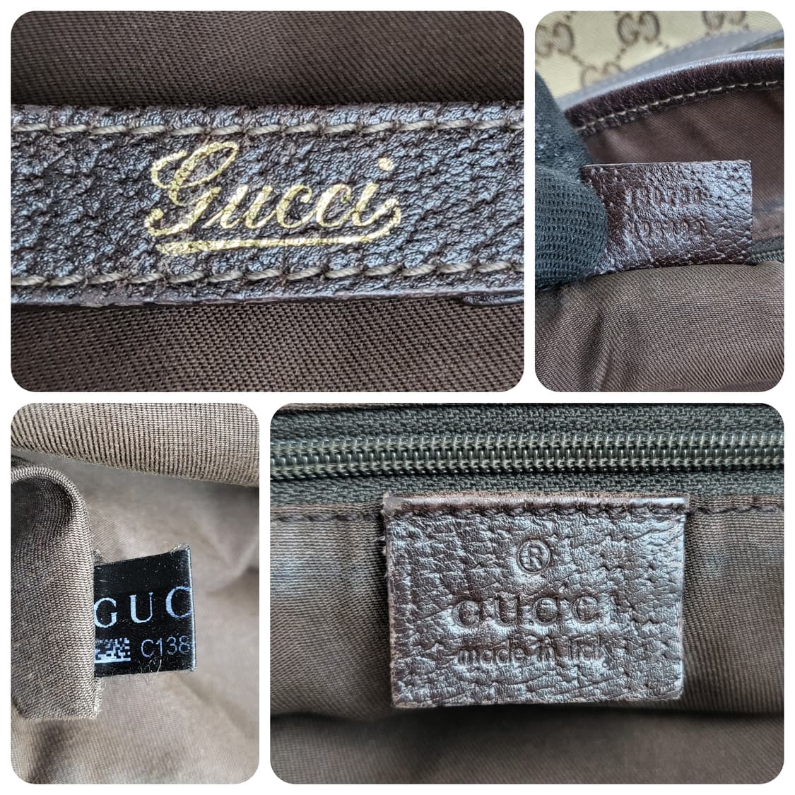 정품 구찌 GG 로고 자가드 숄더백 상품이미지9