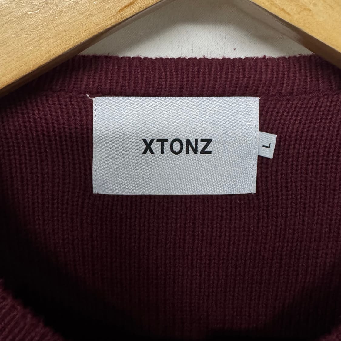 엑스톤즈 네오필드 니트집업 상품이미지5
