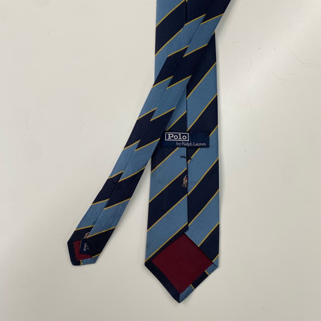 폴로 랄프로렌(POLO) 포니로고 명품 정품 넥타이7.8cm 상품이미지3