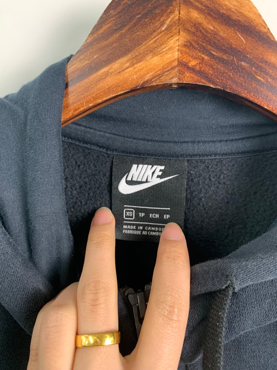 나이키 퓨추라 블랙 후드집업 상품이미지6