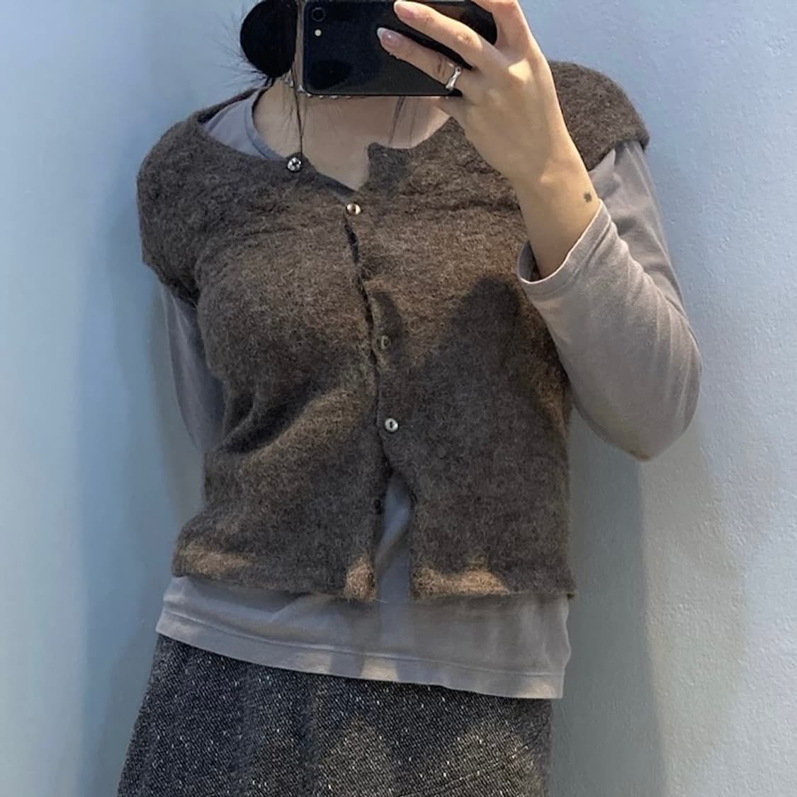 빈티지 앙고라 베스트 상품이미지2