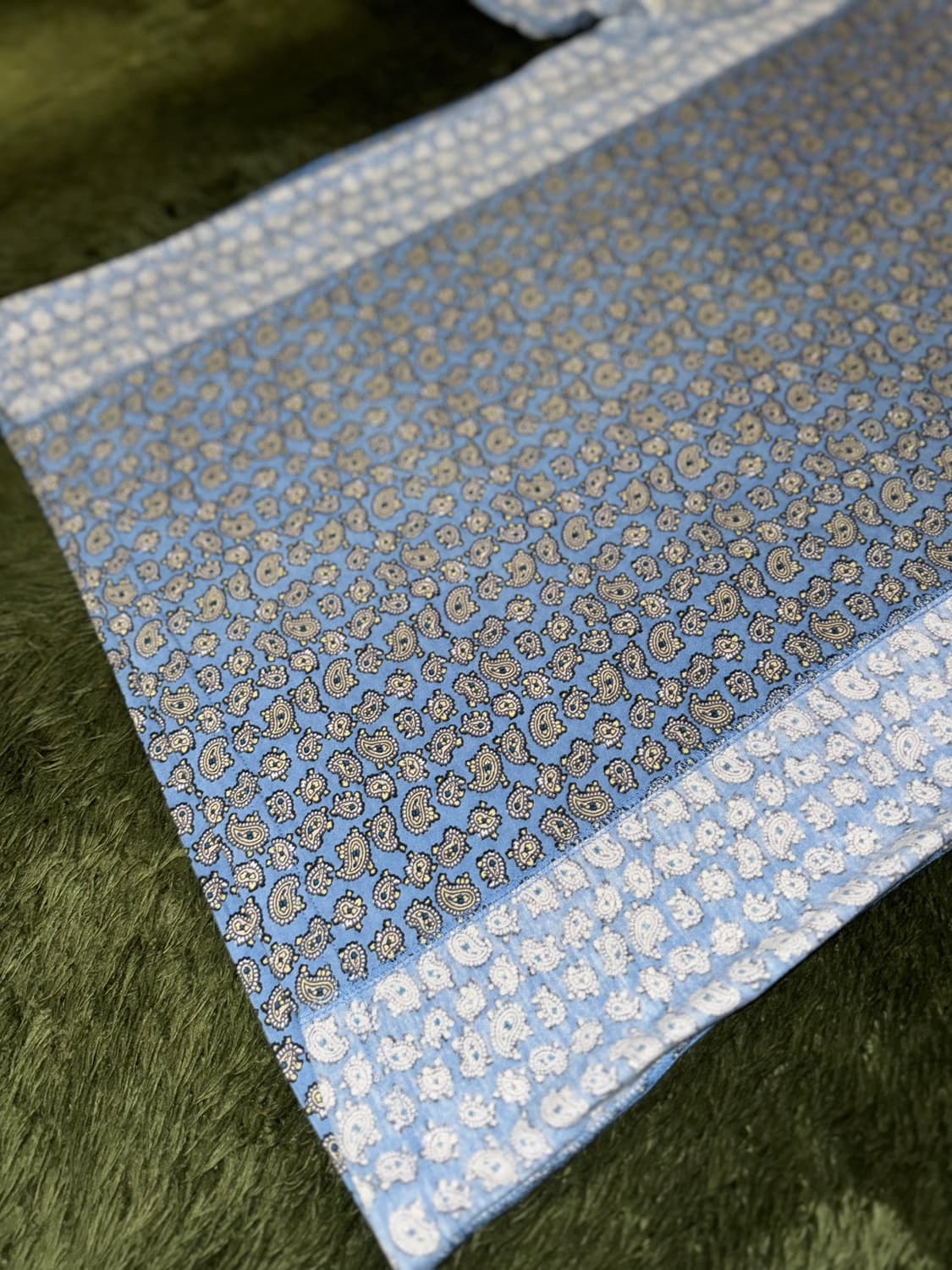 [M] 08ss 준야 와타나베 꼼데가르송 페이즐리 패널 티셔츠 상품이미지6