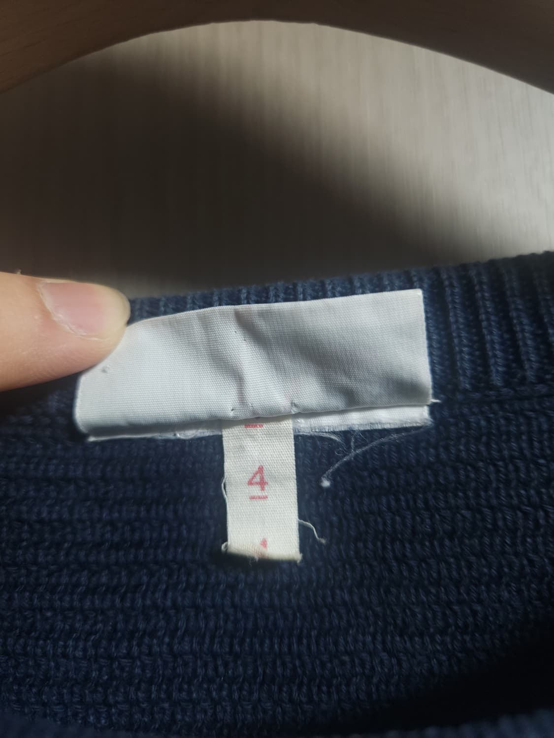 라코스테 패턴 니트 스웨터, L 상품이미지3