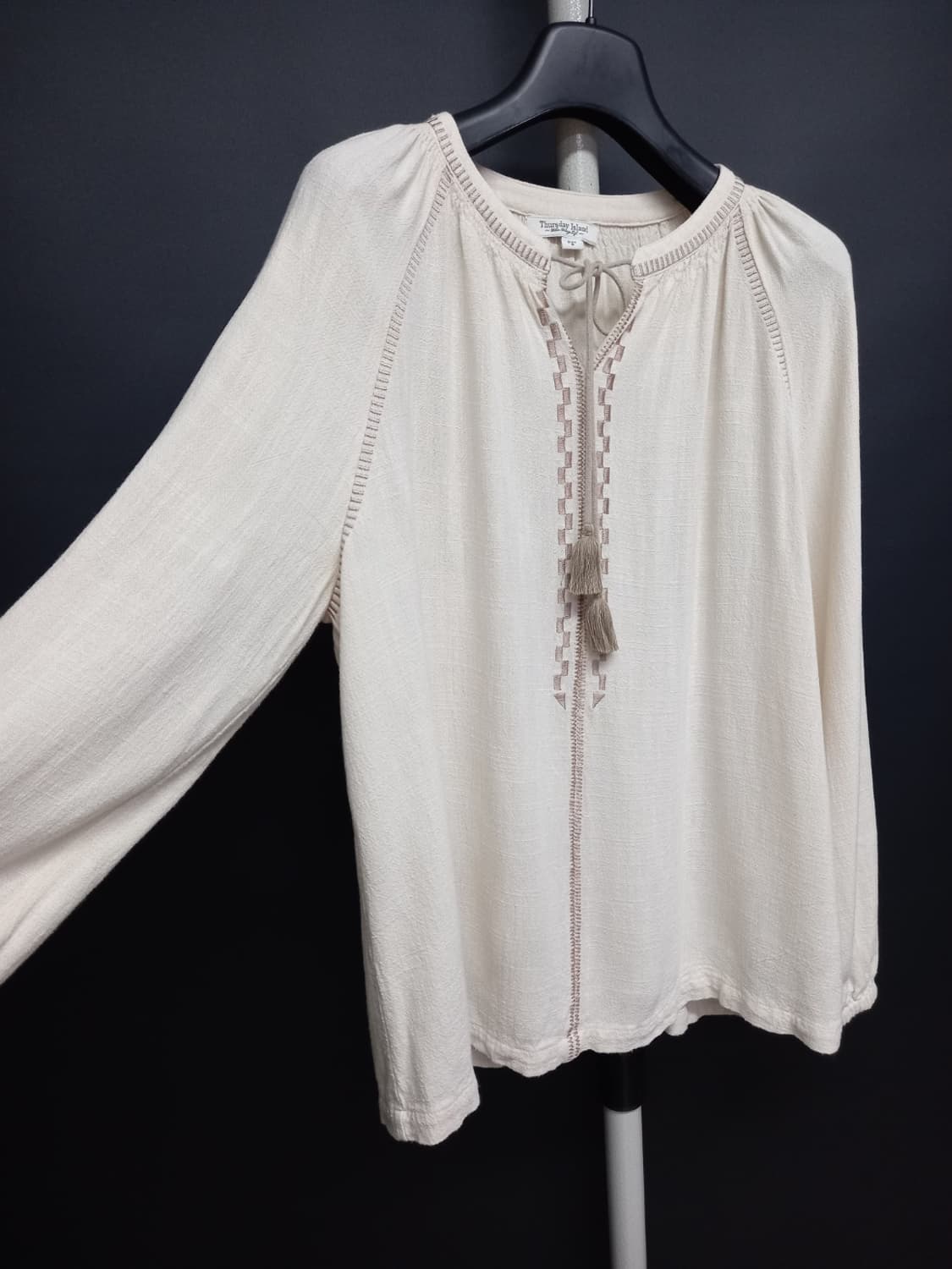 써스데이아일랜드 춘추 긴팔블라우스 55 상품이미지4