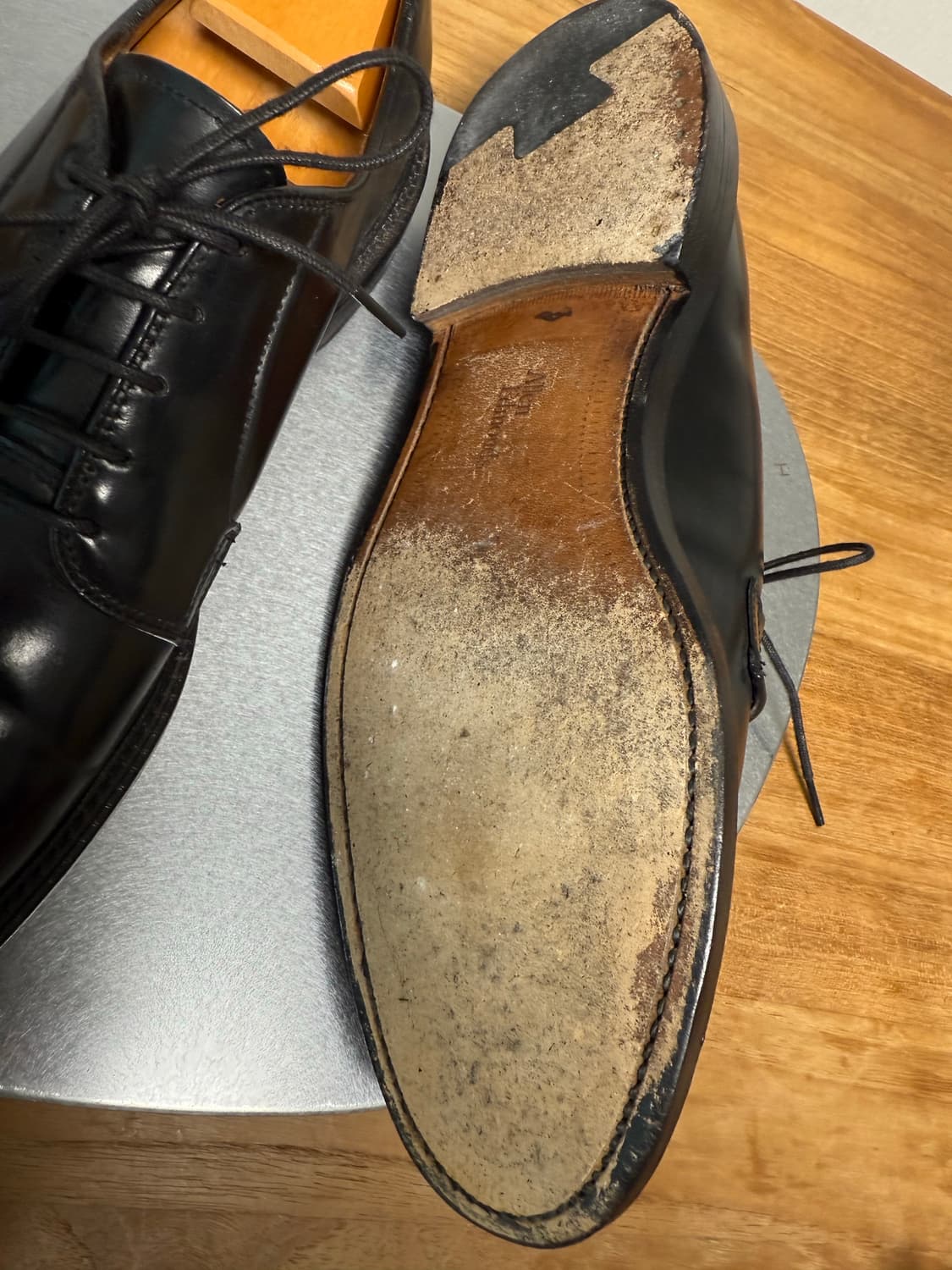 Allen edmonds 코도반 더비 leeds 상품이미지4