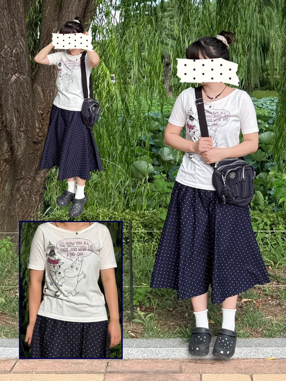 일본 무민 티셔츠 상품이미지1