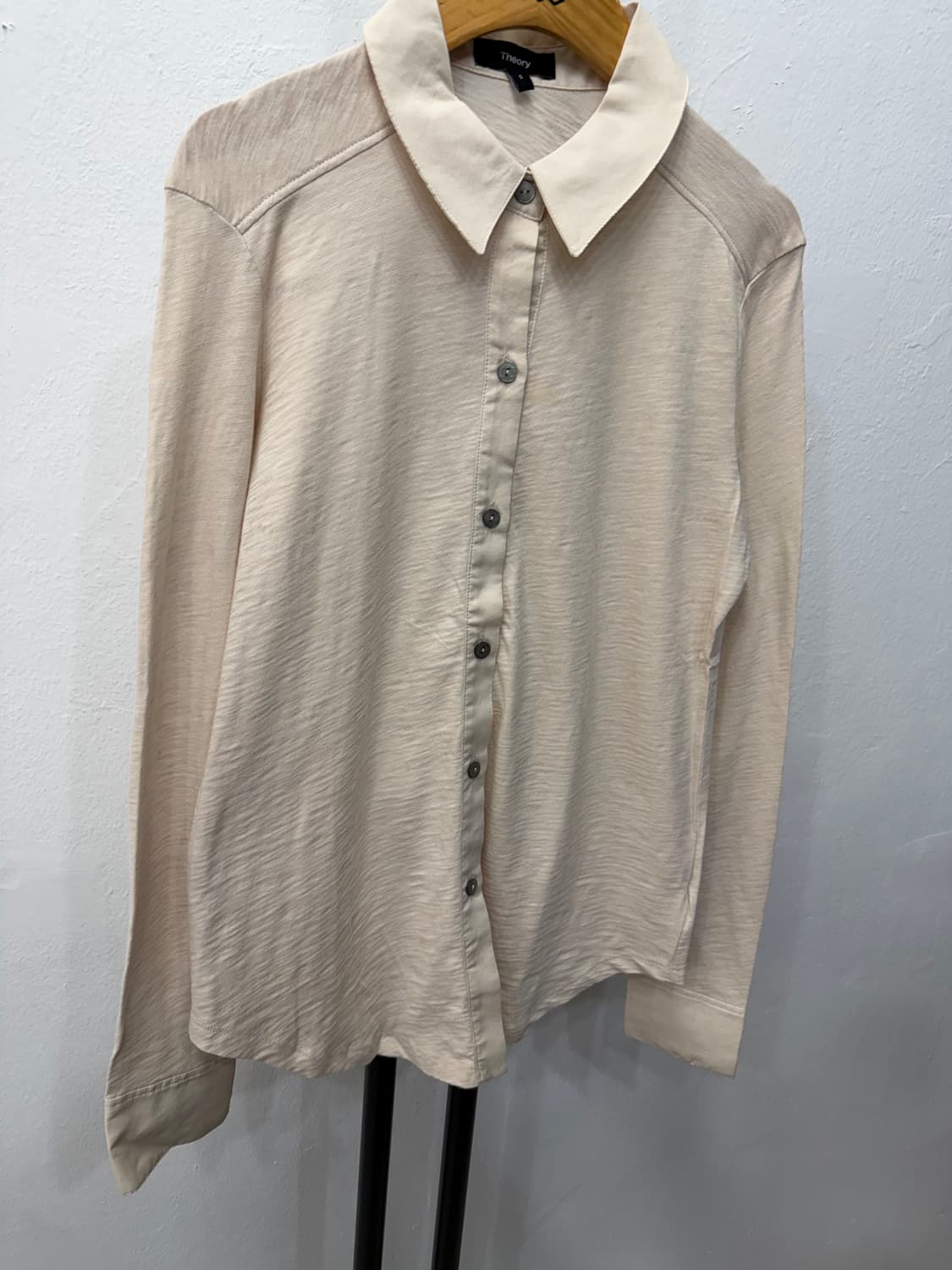 정품) Theory 띠어리 22ss 배색 셔츠 S 상품이미지2