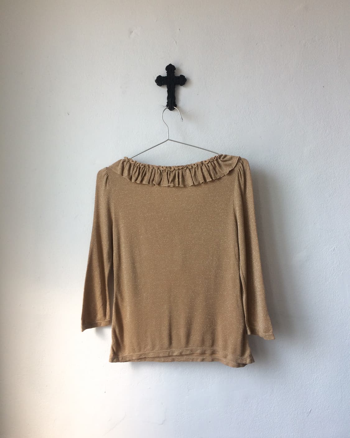 Glitter point frill sleeve 상품이미지3