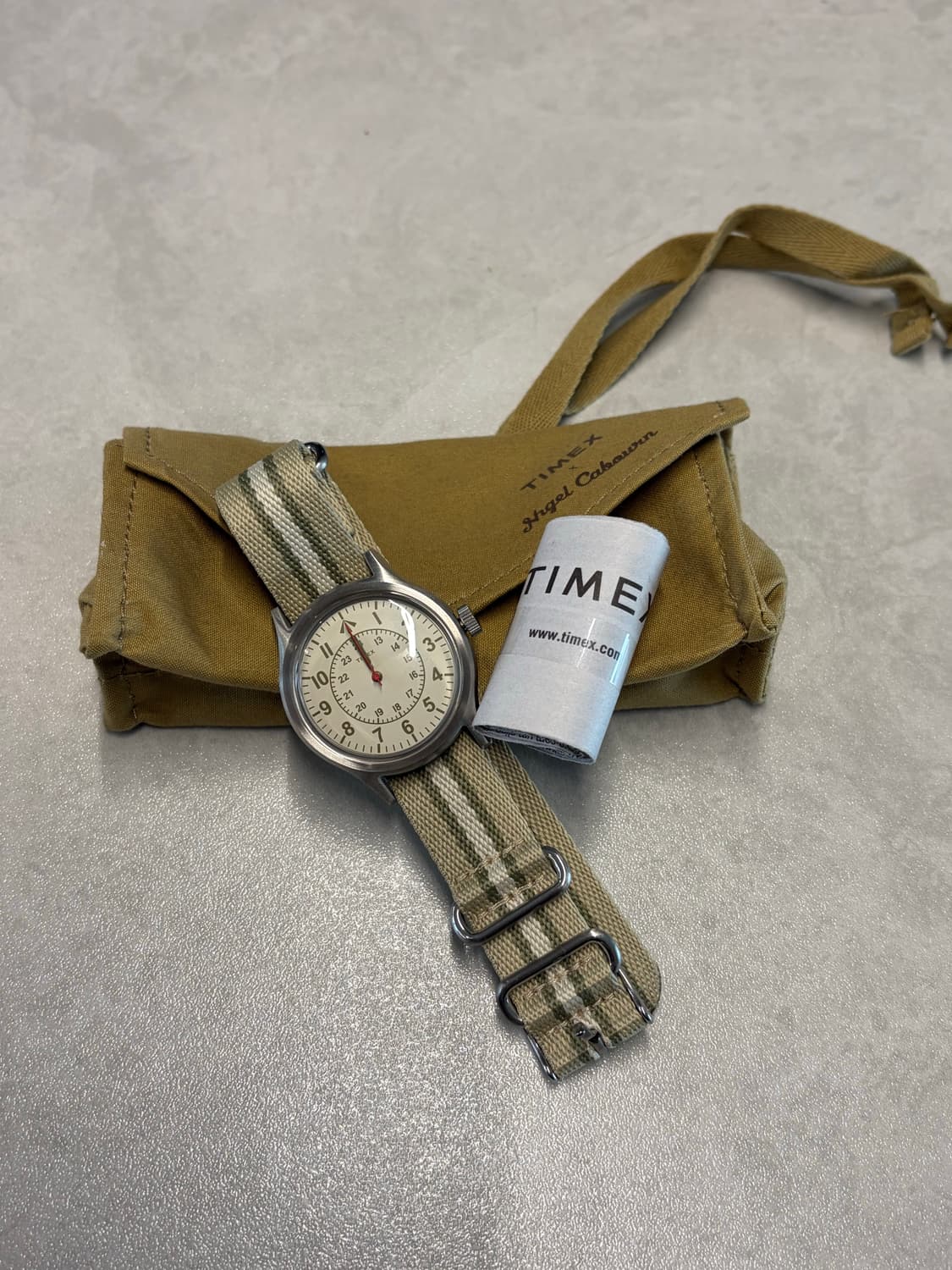 새상품) 타이맥스 X 나이젤 카본 데저트 워치 상품이미지5