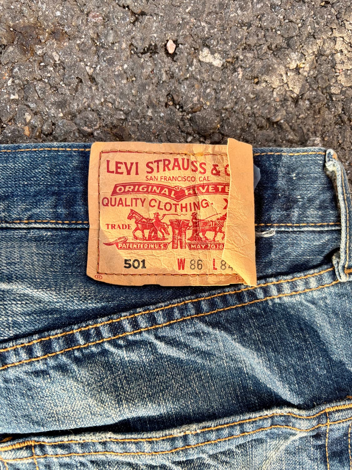 00’s 리바이스 501 86/84 상품이미지4