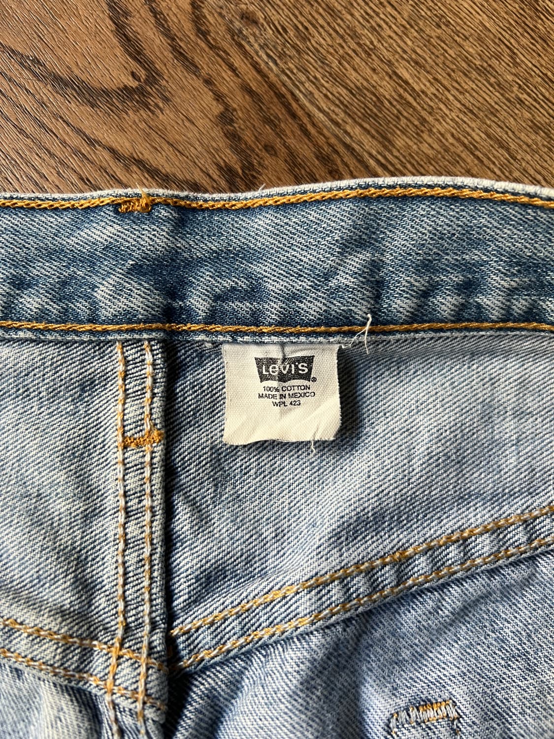 [36]00's 리바이스 501 멕시코제 스트레이트 데님 팬츠 상품이미지4