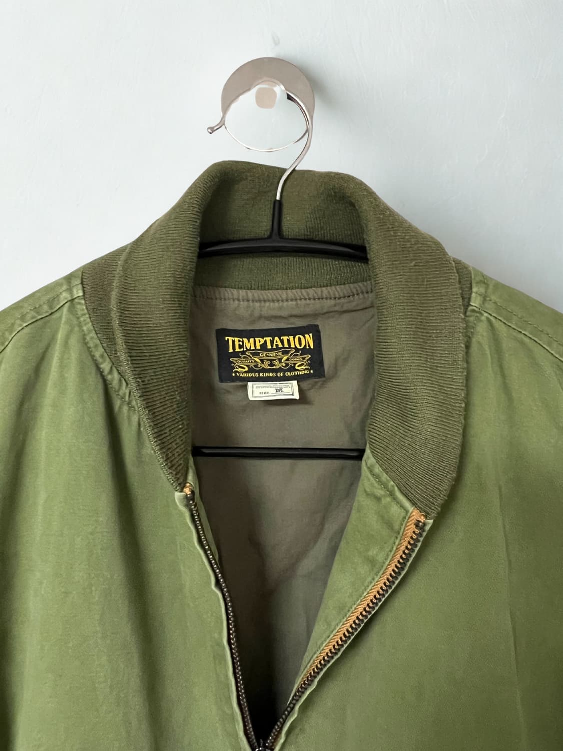 Temption 카키 블루종  상품이미지2