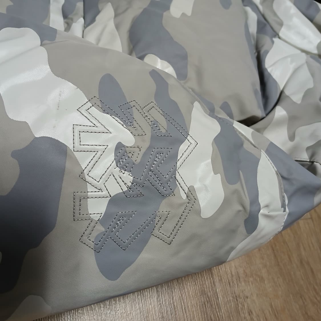 코오롱스포츠 구스다운 카모 밀리터리 패딩 점퍼 상품이미지9