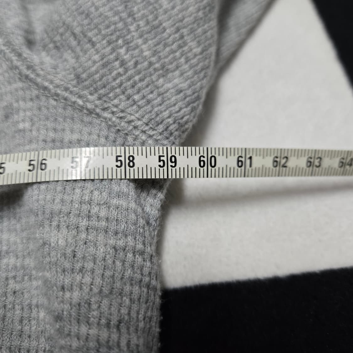 XL 폴로랄프로렌 와플 롱슬리브 긴팔티셔츠 그레이 상품이미지5