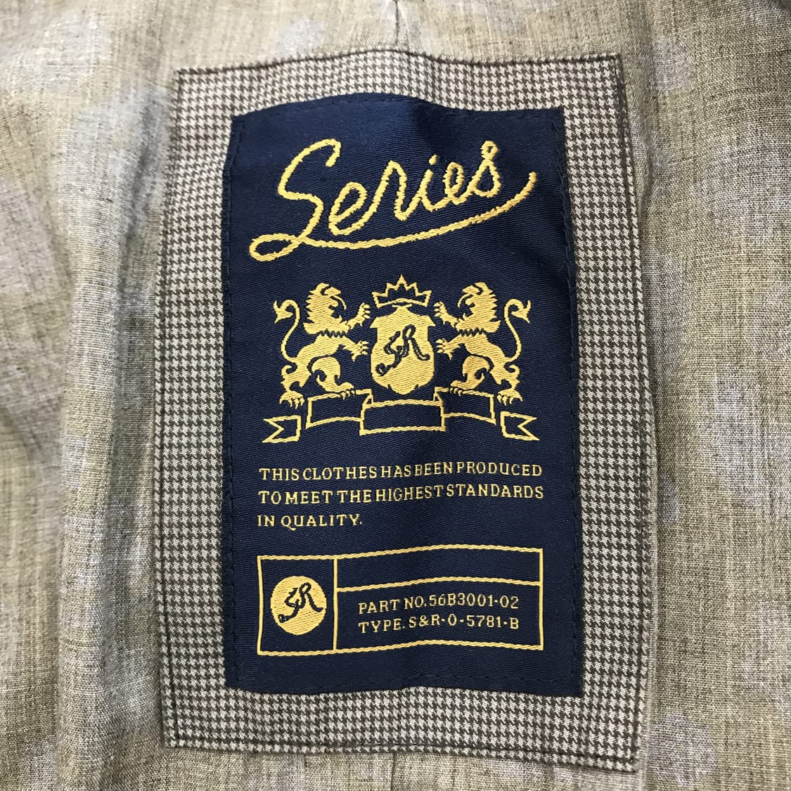 시리즈 series 코튼나일론 혼방자켓 [90사이즈] 상품이미지5