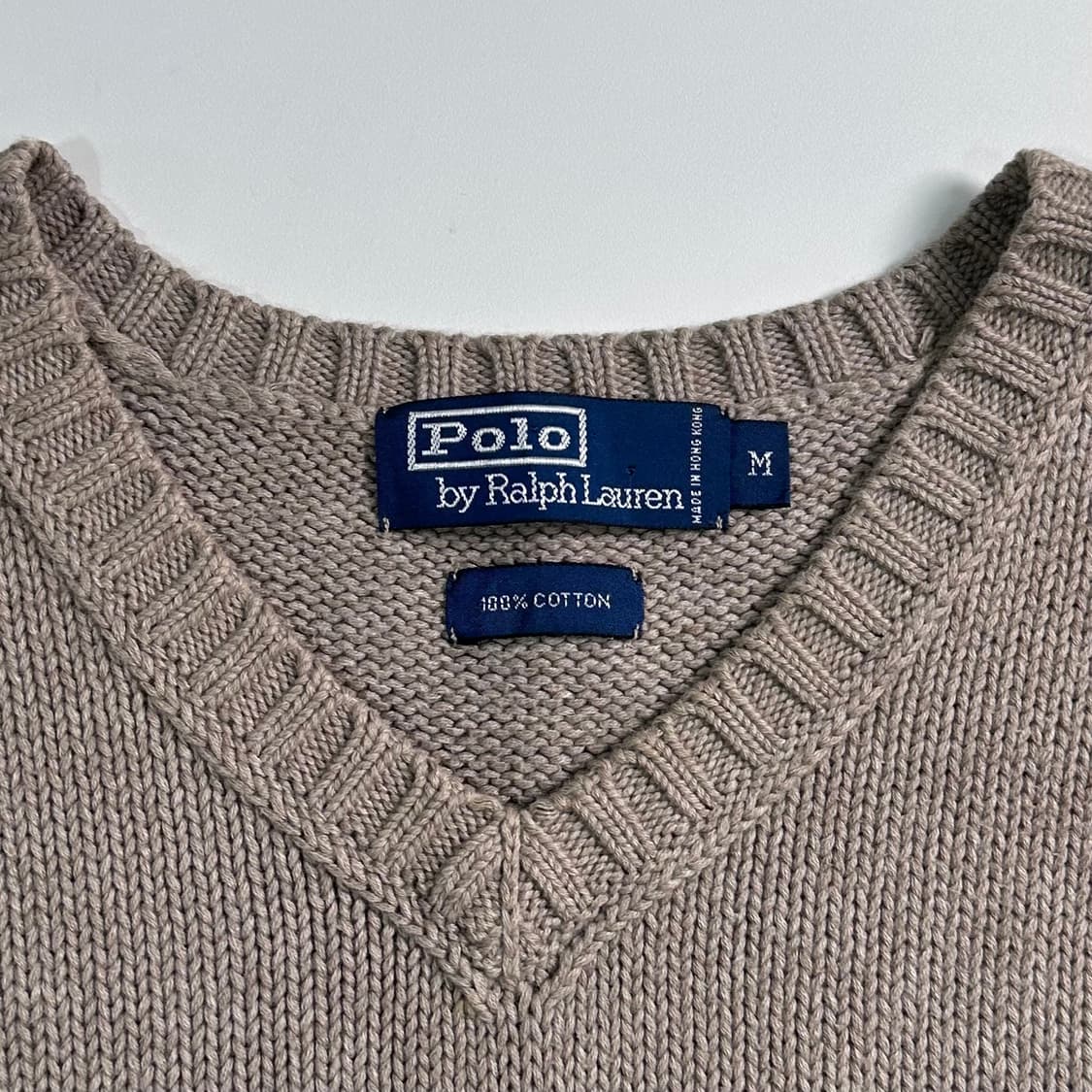 폴로 랄프로렌 베이지 코튼 베스트   상품이미지5