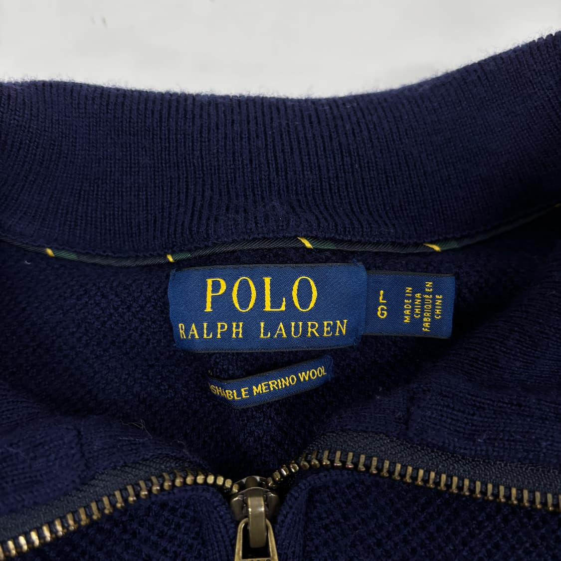 폴로 니트 집업 상품이미지6