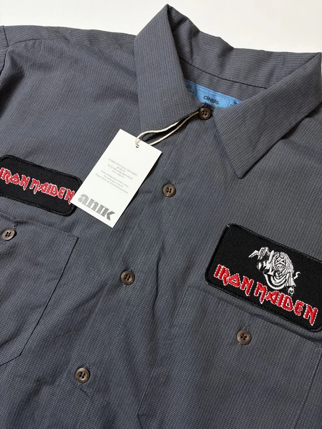 Selected 00's 빅프린팅 반팔 코튼 셔츠 PN9494 상품이미지5