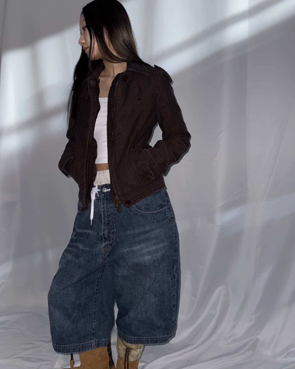 아베크롬비 누빔 숏자켓 상품이미지4