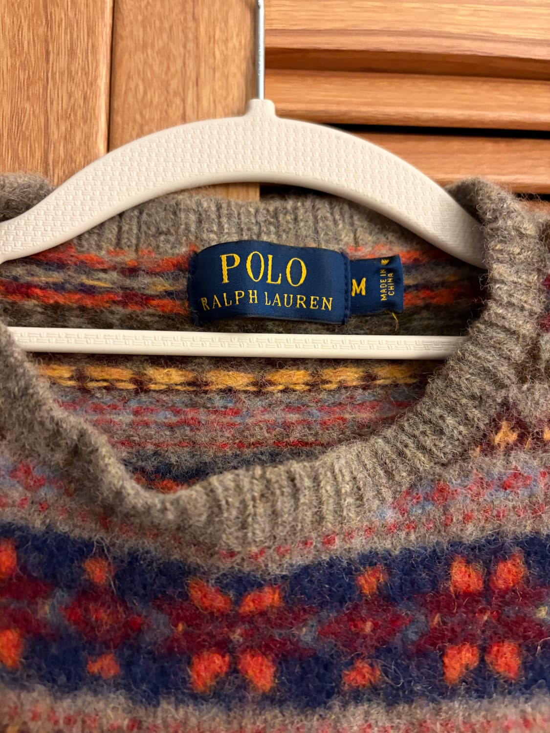 폴로 패턴 니트 상품이미지3