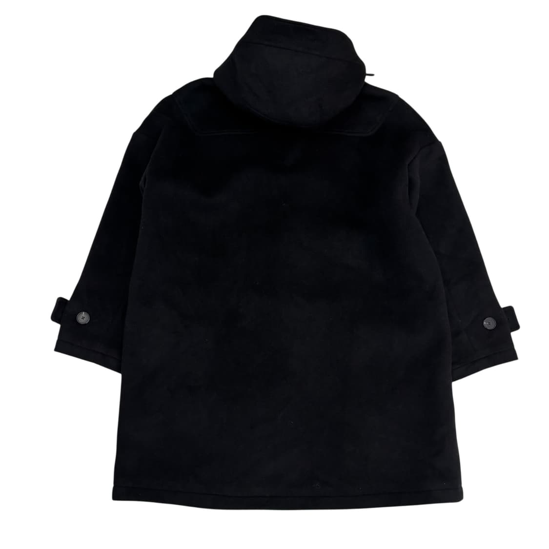 메인부스 블랙 울 더플 코트 상품이미지5