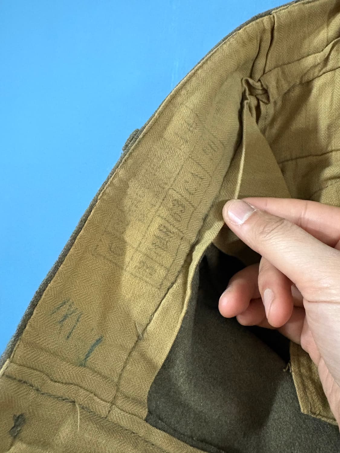 60‘s French army Filed Wool Trouser Pant 상품이미지6