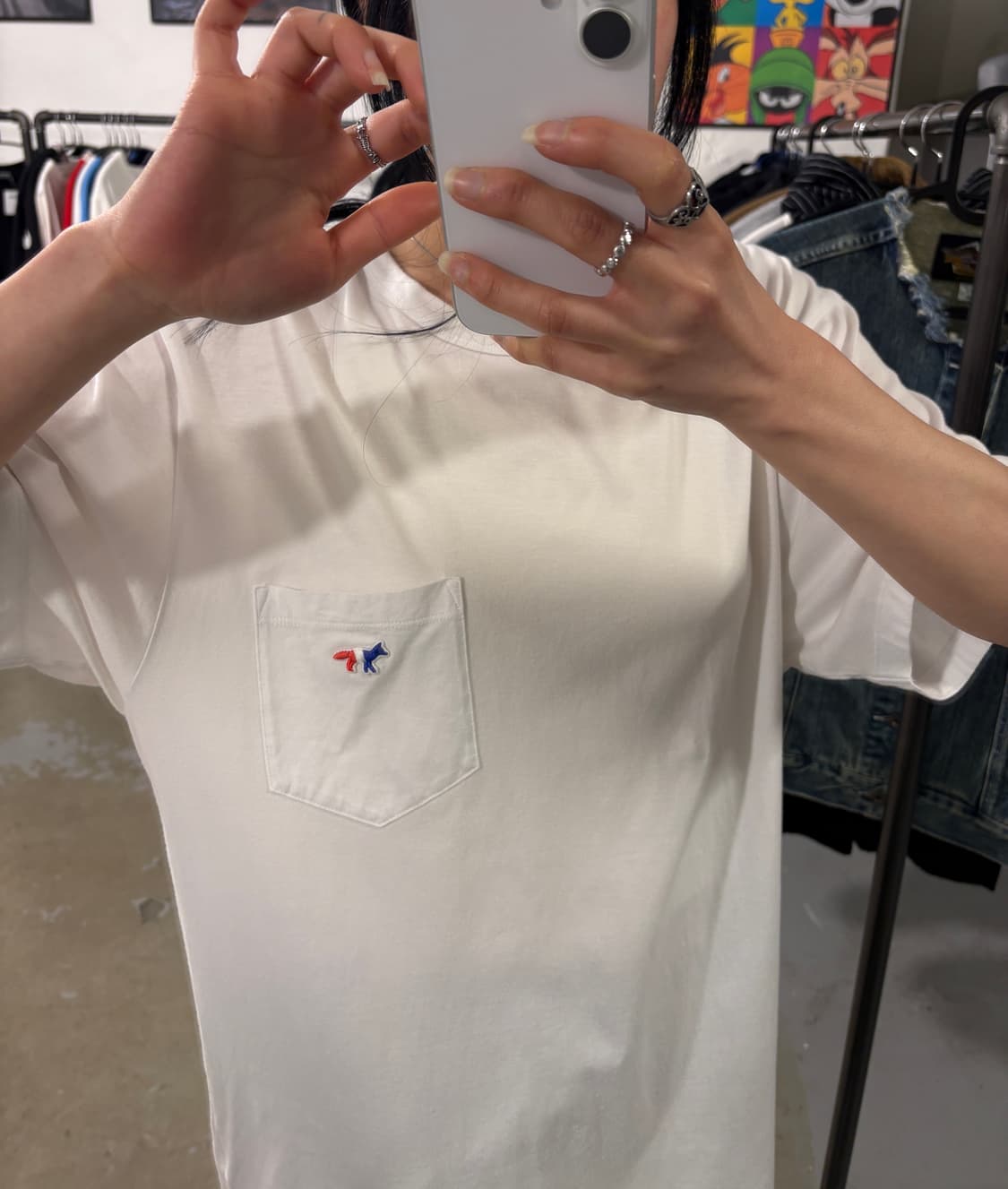 메종키츠네 반팔 상품이미지4