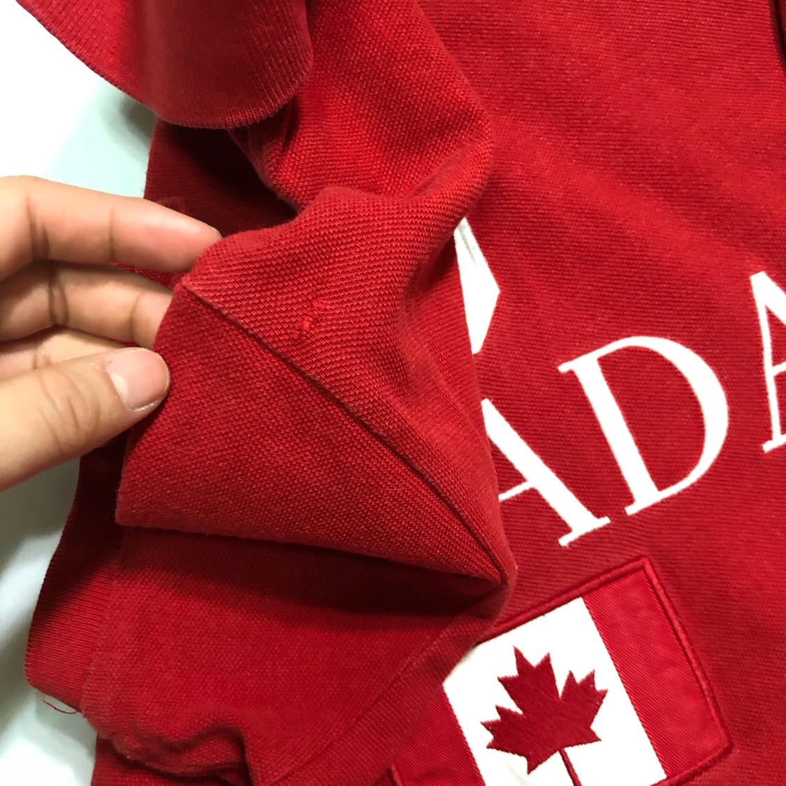 폴로 랄프로렌 캐나다 빅포니 레드 카라티 상품이미지7