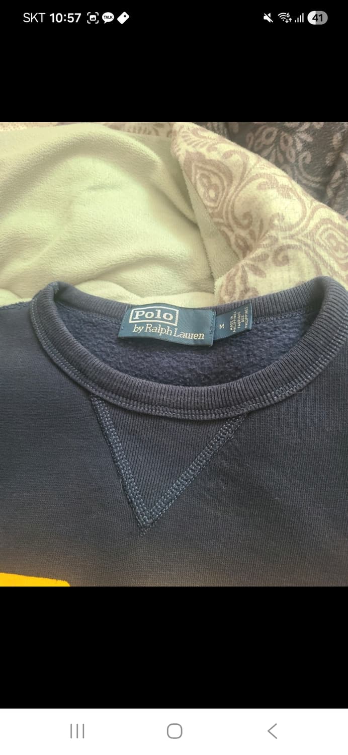 폴로 랄프로렌 류준열 맨투맨 M 팝니다 상품이미지2