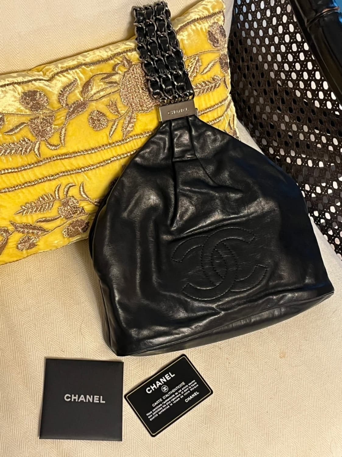 샤넬 시즌 토트 체인백 상품이미지2