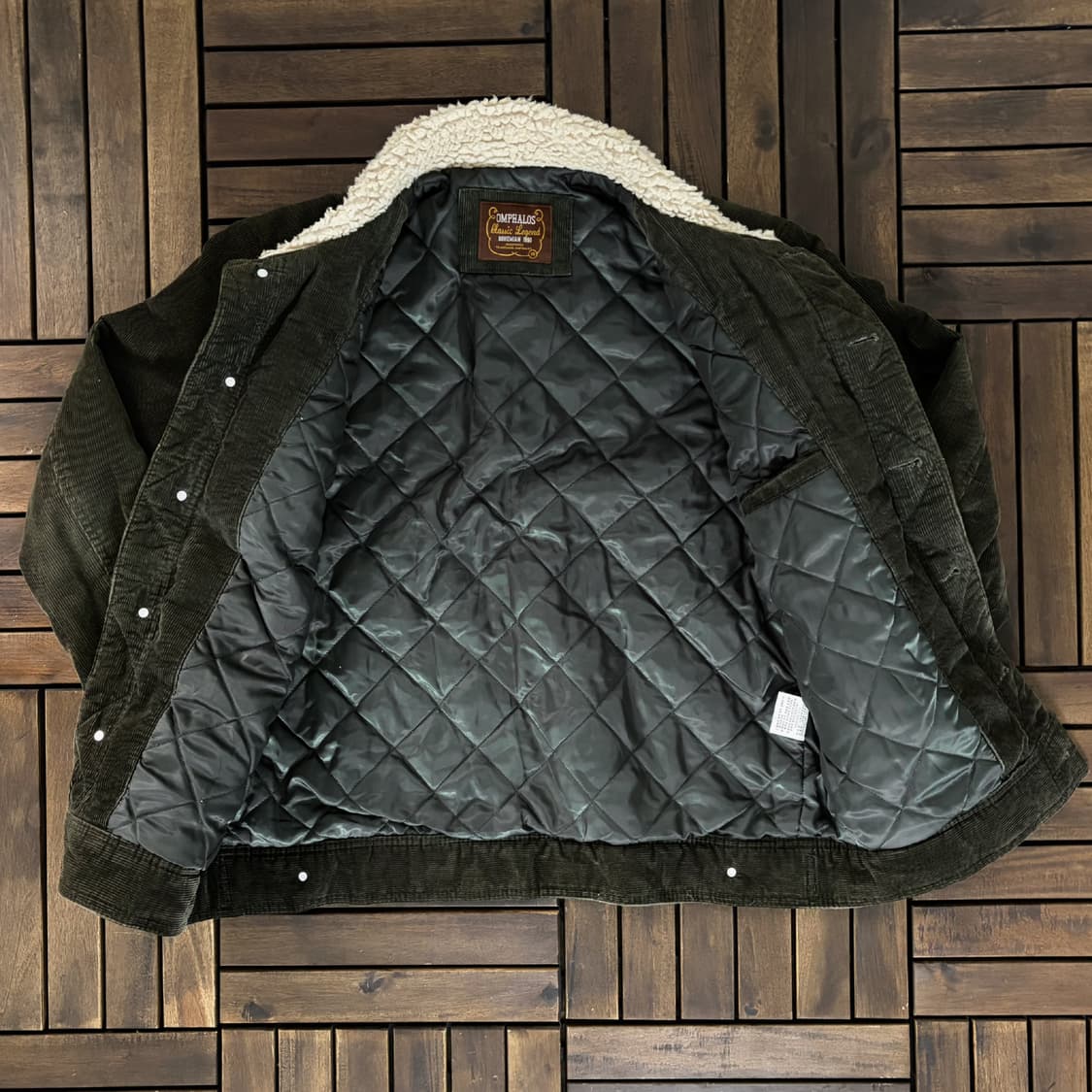 코듀로이 자켓 카키 아메리칸 캐주얼 상품이미지5