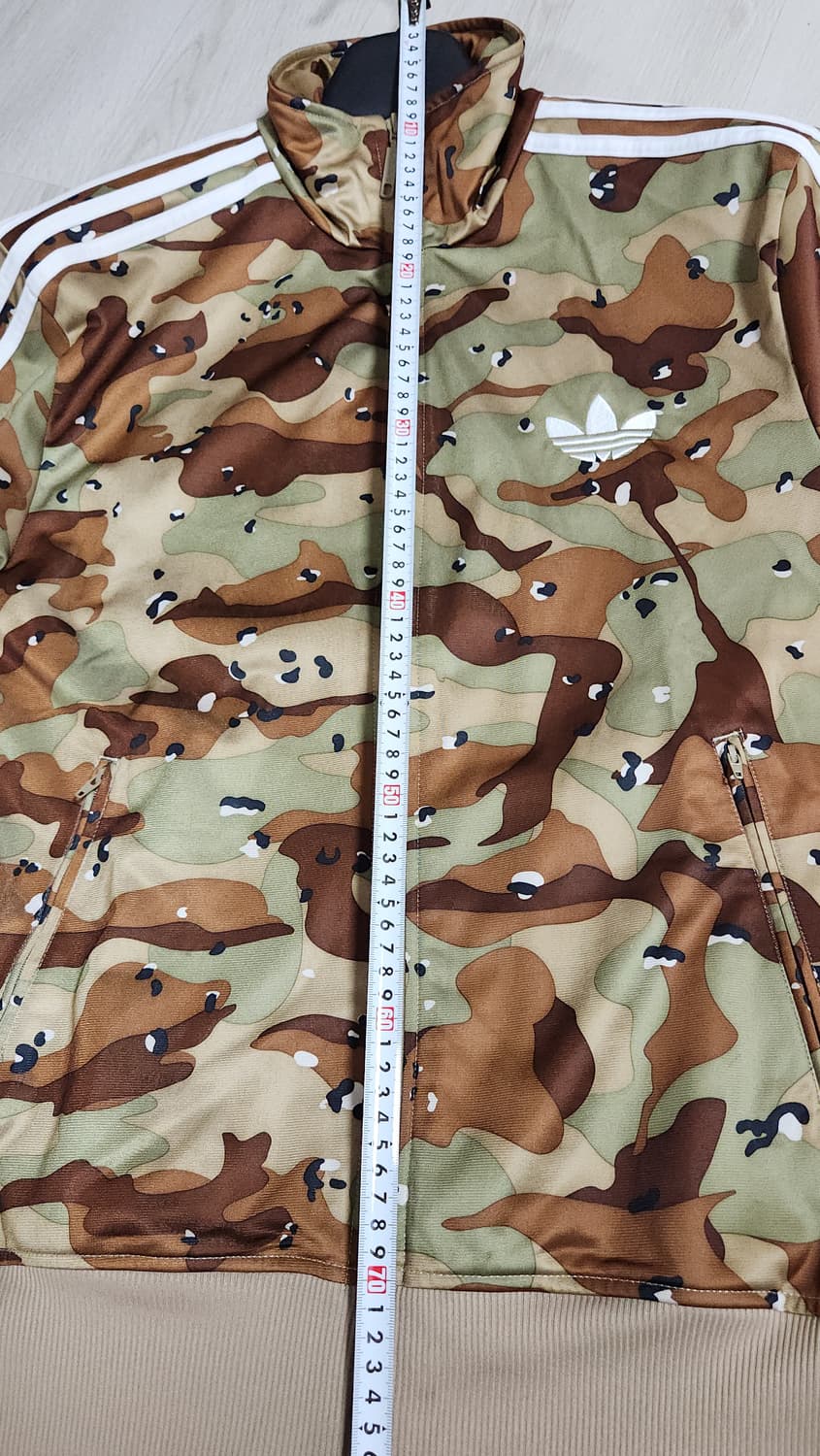 (착샷) 아디다스 파이어버드 져지 트랙탑 카모 밀리터리  상품이미지8