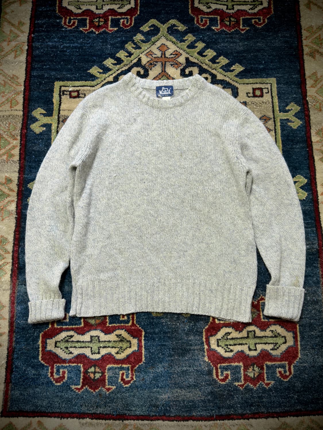 60s Woolrich wool fisherman Knit 상품이미지2