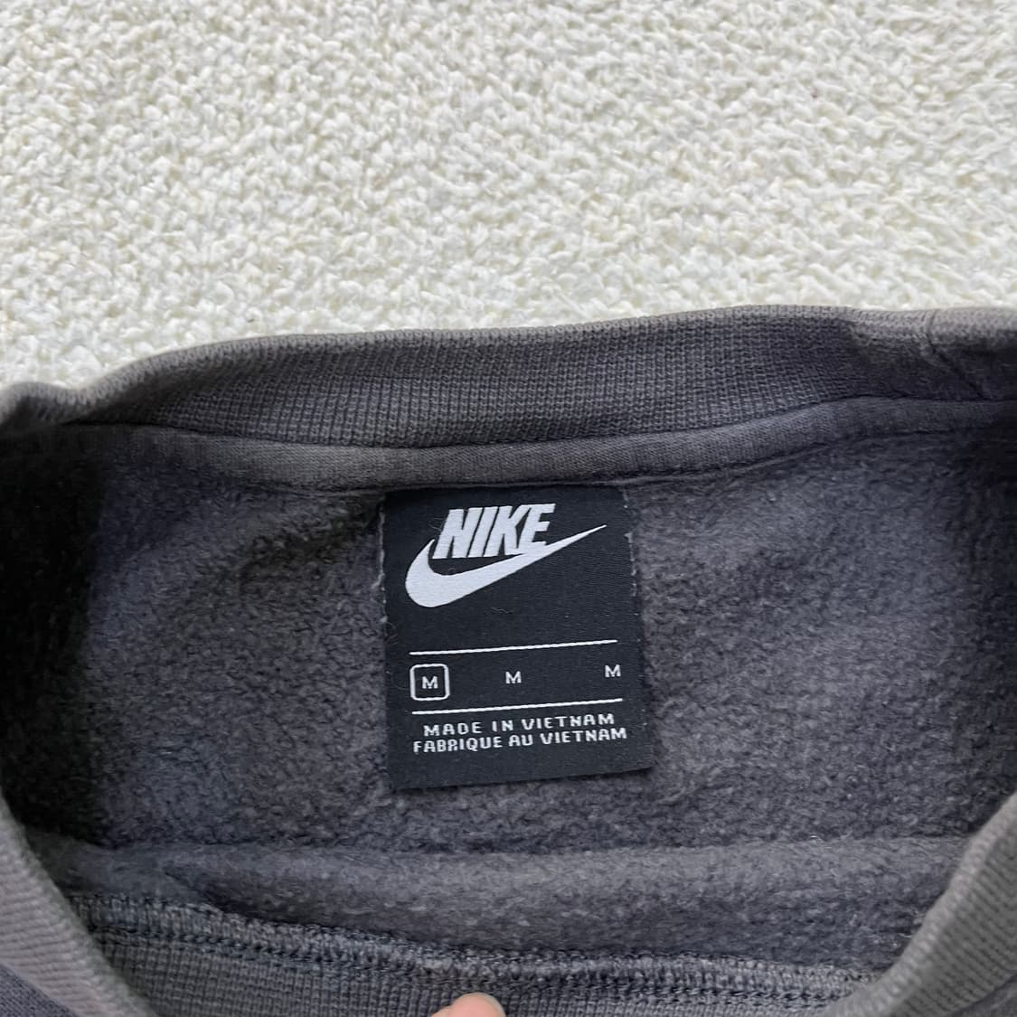 M 나이키 스우시 긴팔 맨투맨 0323M 상품이미지2