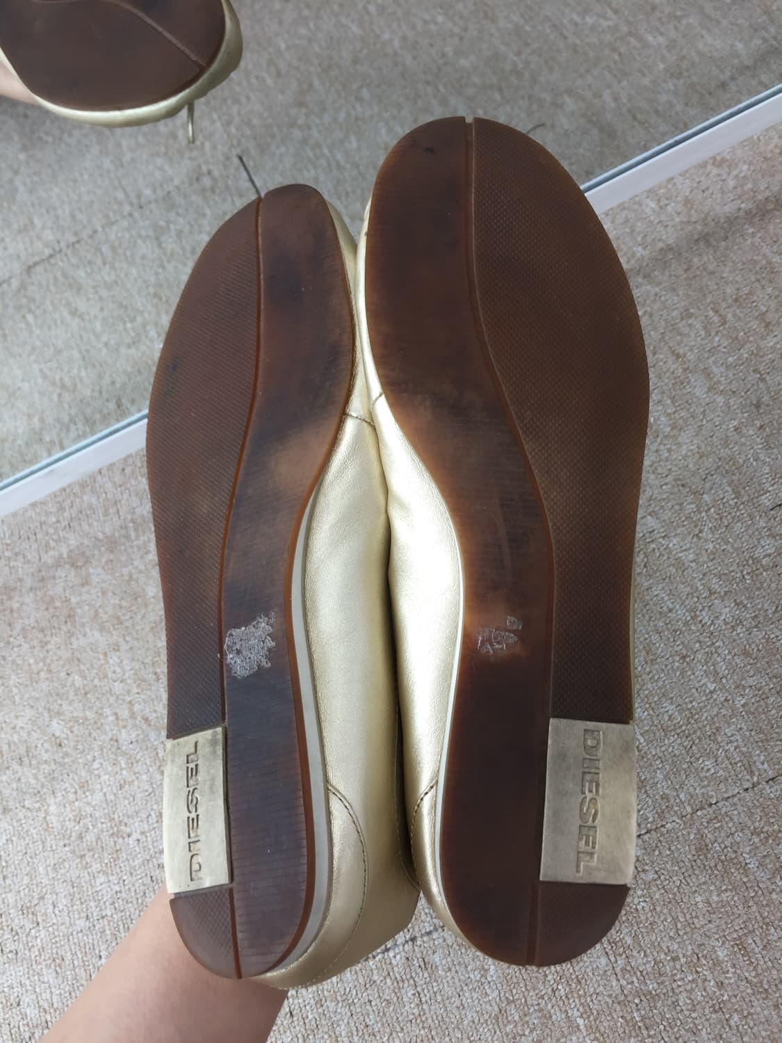 DIESEL 디젤 플라워 플랫슈즈 상품이미지6