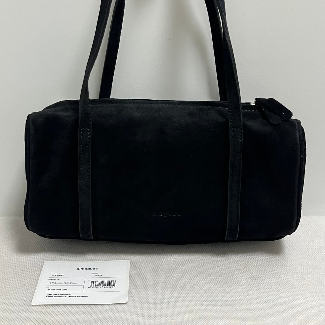 기마구아스 Sofia 스터드 백/블랙 스웨이드 상품이미지2