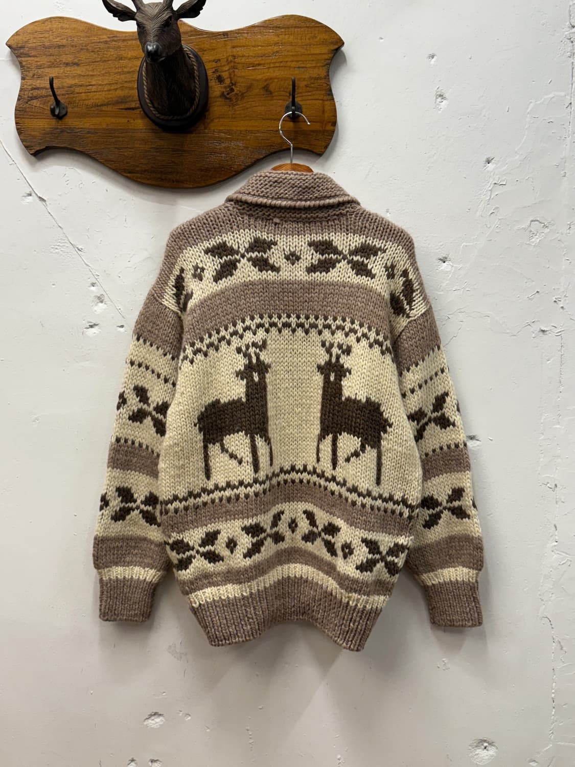 L) MACHOPE Original Wool Zip Knit Jacket 상품이미지5