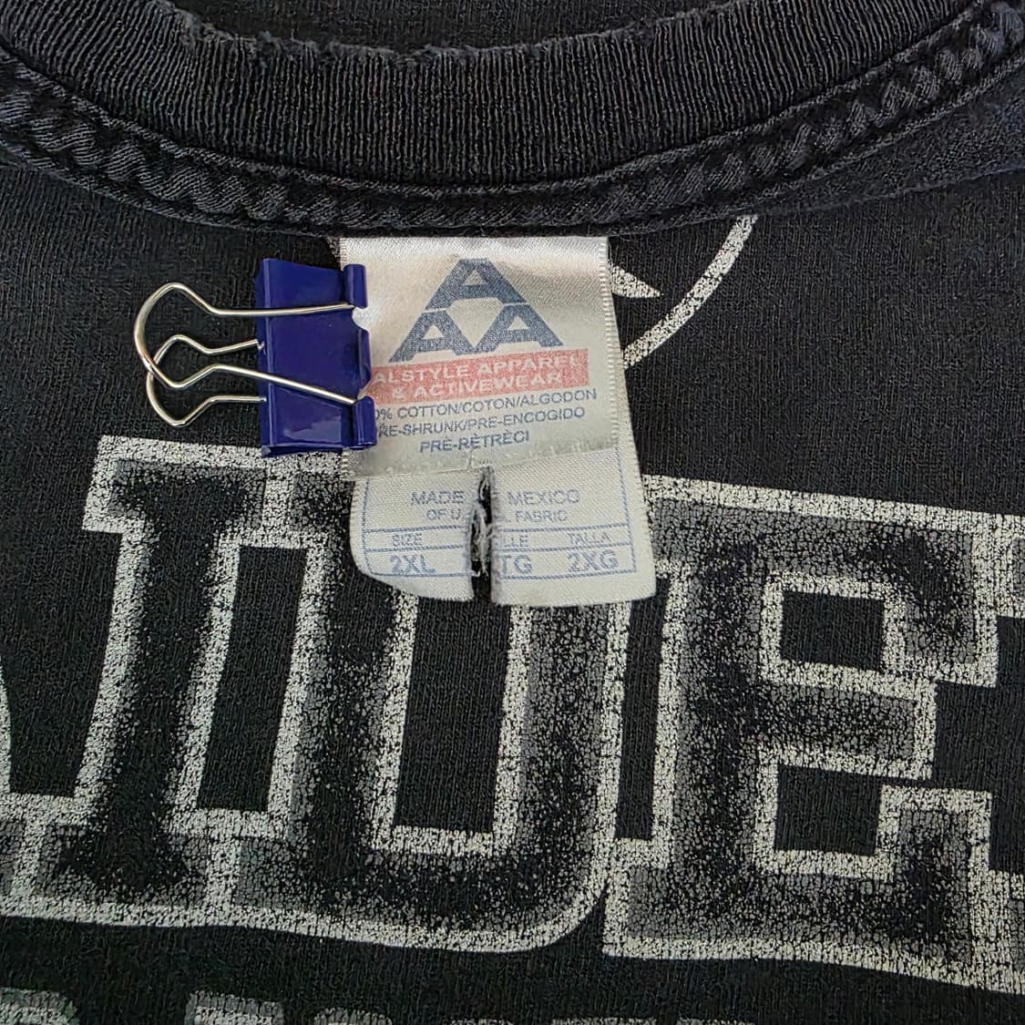 [XXL] 00s NFL Raiders 레이더스 트래쉬드 빈티지 롱슬리브 상품이미지7