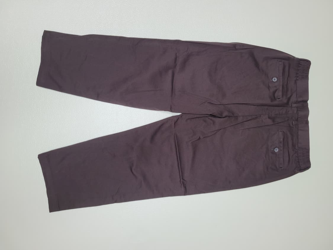 스파오 SPAO 남자 사이드밴드 치노 34 버건디 상품이미지9