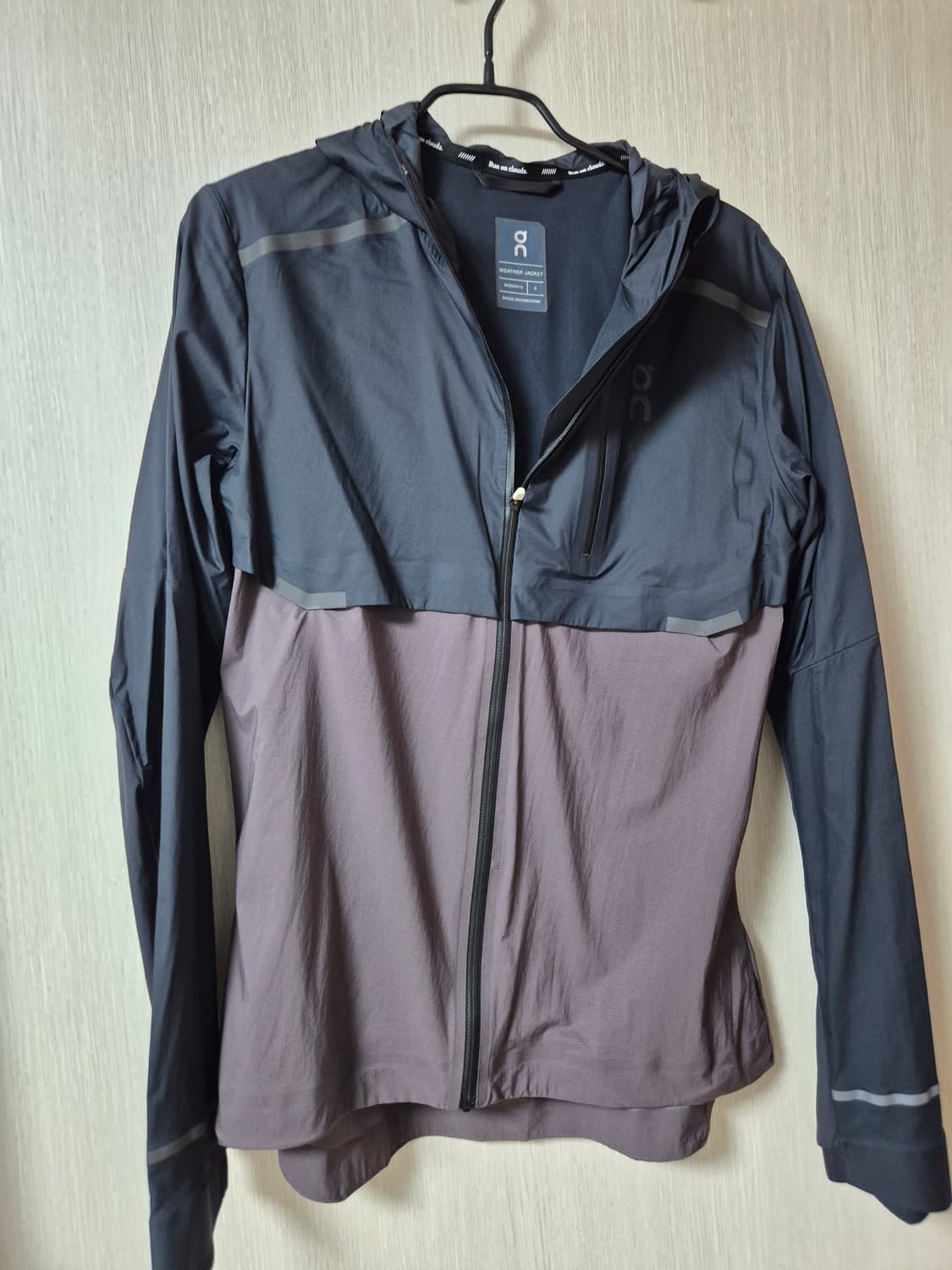 온러닝 웨더재킷 자켓 바람막이 져지 스몰 상품이미지1