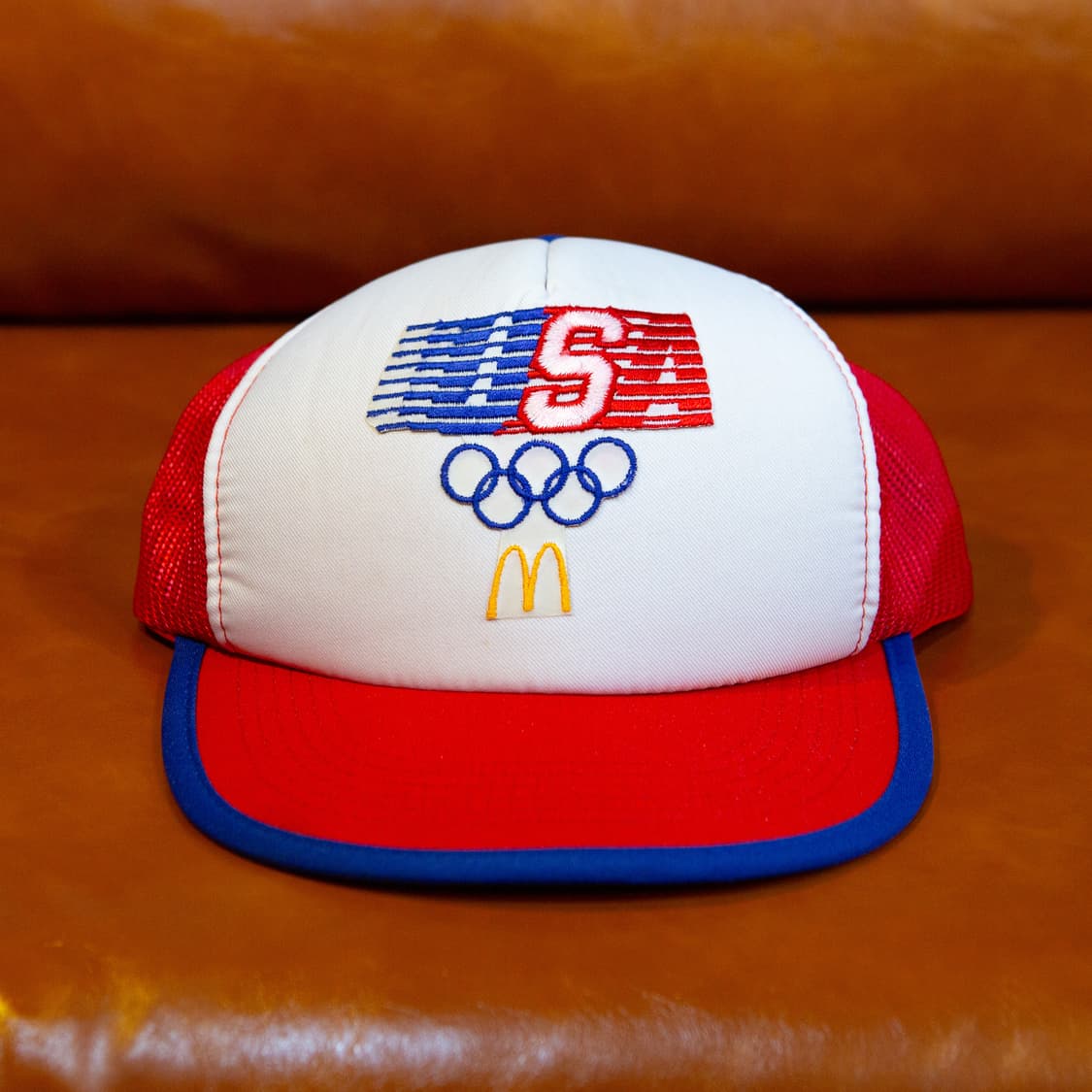 1984 맥도날드 x LA 올림픽 메쉬 트러커 캡 상품이미지1
