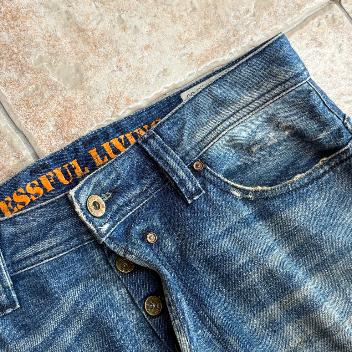 10s diesel SAFADO denim pants (straight) 상품이미지4