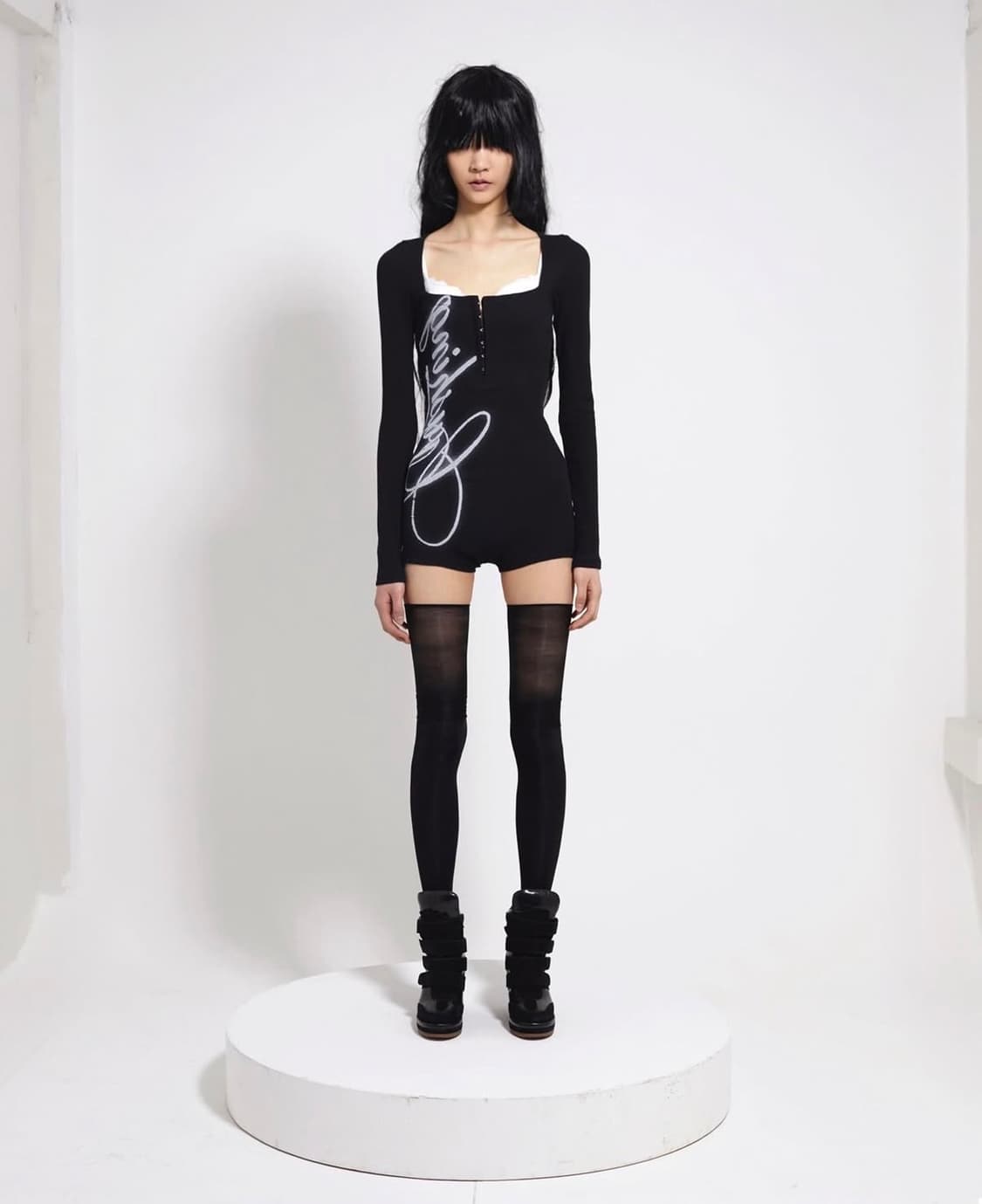 본네 Body suit (블랙)  상품이미지1